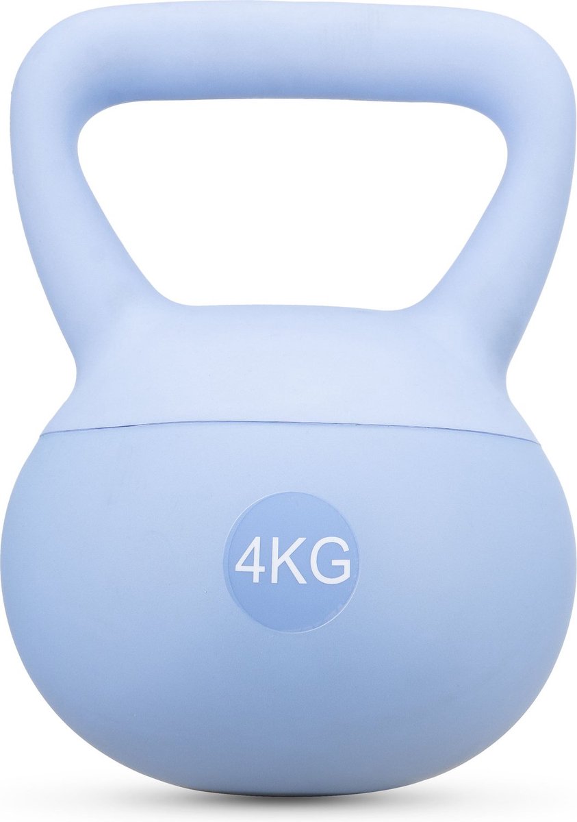 Gymtek® Zachte Kettlebell Dumbbell - 4kg - Kettlebell, Halter, Balgewicht