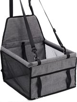 Dierenmand - Auto - Kat - Hond - Mand - Vervoer - Grijs - Draagbaar - Tas