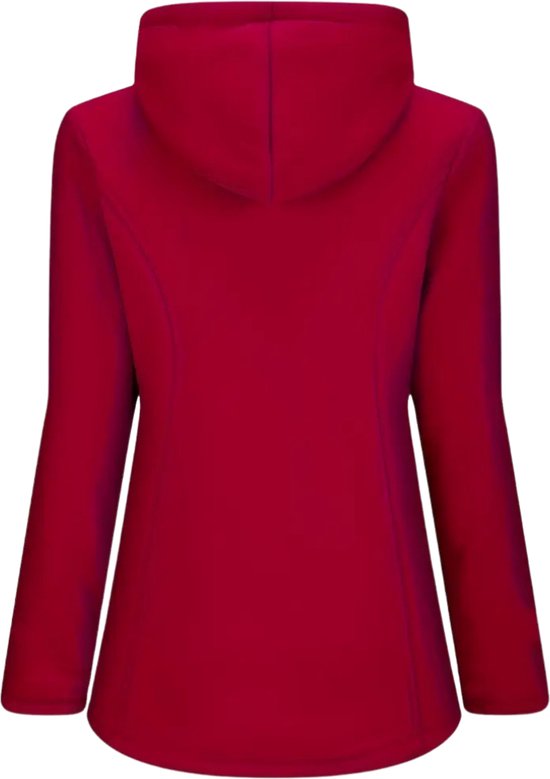 Livano Winter Jacket - Parka - Femme - Hiver - Veste - Adulte - Élégant - Bordeaux rouge - M