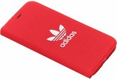 adidas bookcase walletcase hoesje flap iPhone X XS - Rood