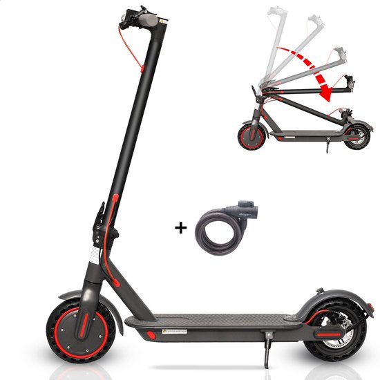 Tuya Stay-on - Elektrische Step Krachtige Met Stuurslot en