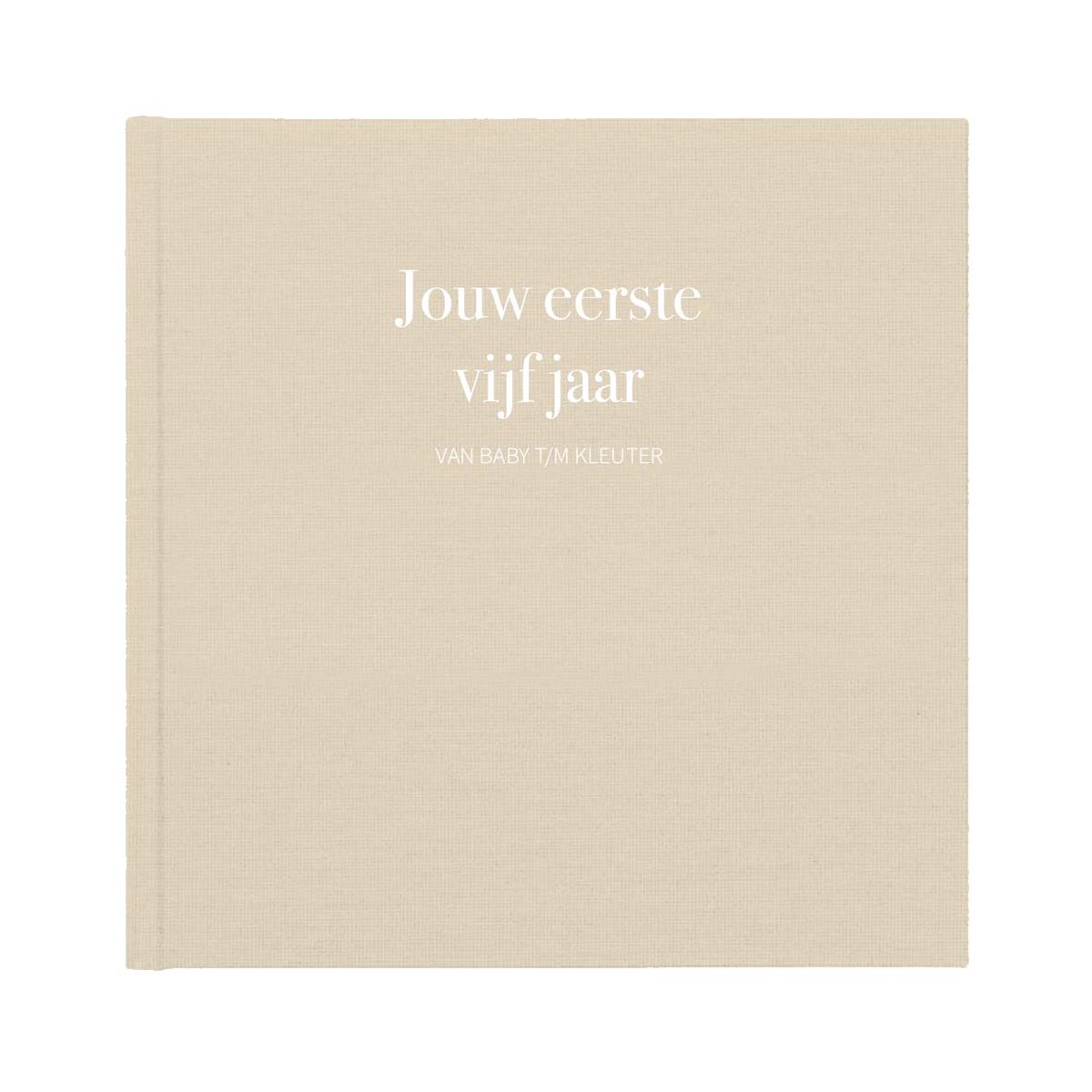 Writemoments Jouw eerste vijf jaar - Opgroeiboek 0-5 jaar - Linnen