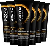 Syoss Curls - Conditioner - Voedt Het Haar - Zacht en Makkelijk Doorkambaar - Hydraterend - Golvend en Krullend Haar - Voordeelverpakking - 6x250 ml