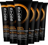 Syoss Repair - Conditioner - Prachtig en Gezond Haar - Versterkt Het Haar - Zacht en Makkelijk Doorkambaar - Droog en Baschadigd Haar - Voordeelverpakking - 6x250 ml