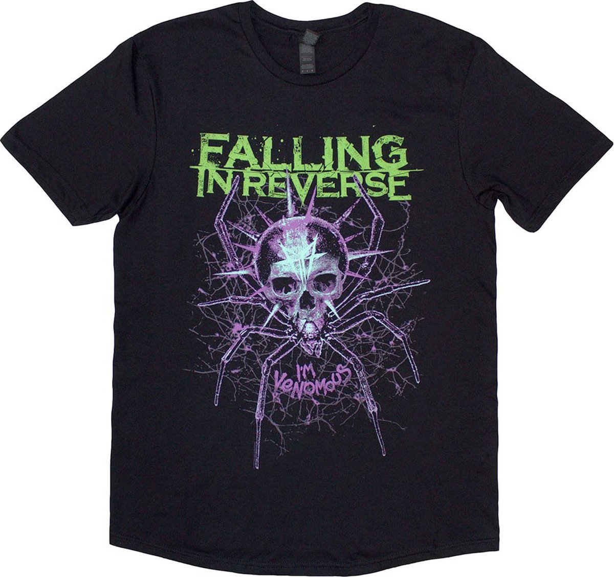 Falling In Reverse - Spider Heren T-shirt - 2XL - Zwart
