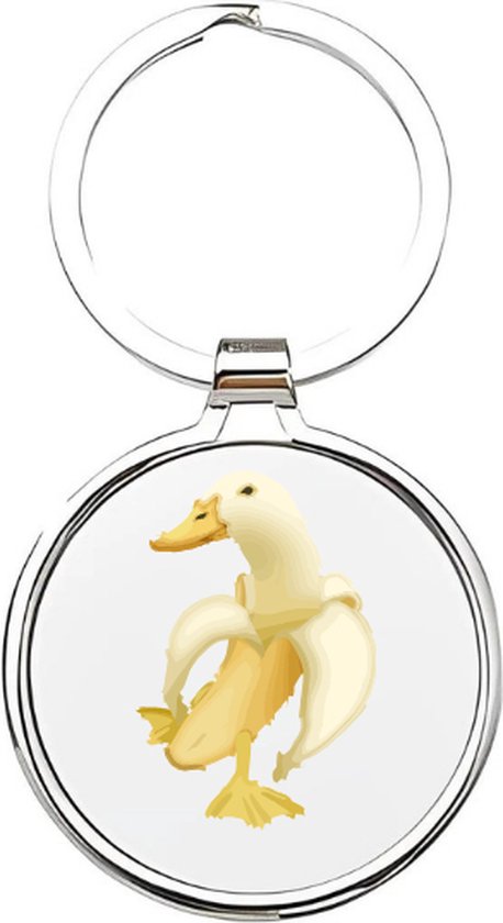 Akyol - Eenden Sleutelhanger - eend - Dierenliefhebbers - Badeend - duck - baby eend - kuikentje - vogel - sleutelhanger voor de dierenliefhebber - vijverdier - huisdier - boerderijdier - 4 x 7,5 CM