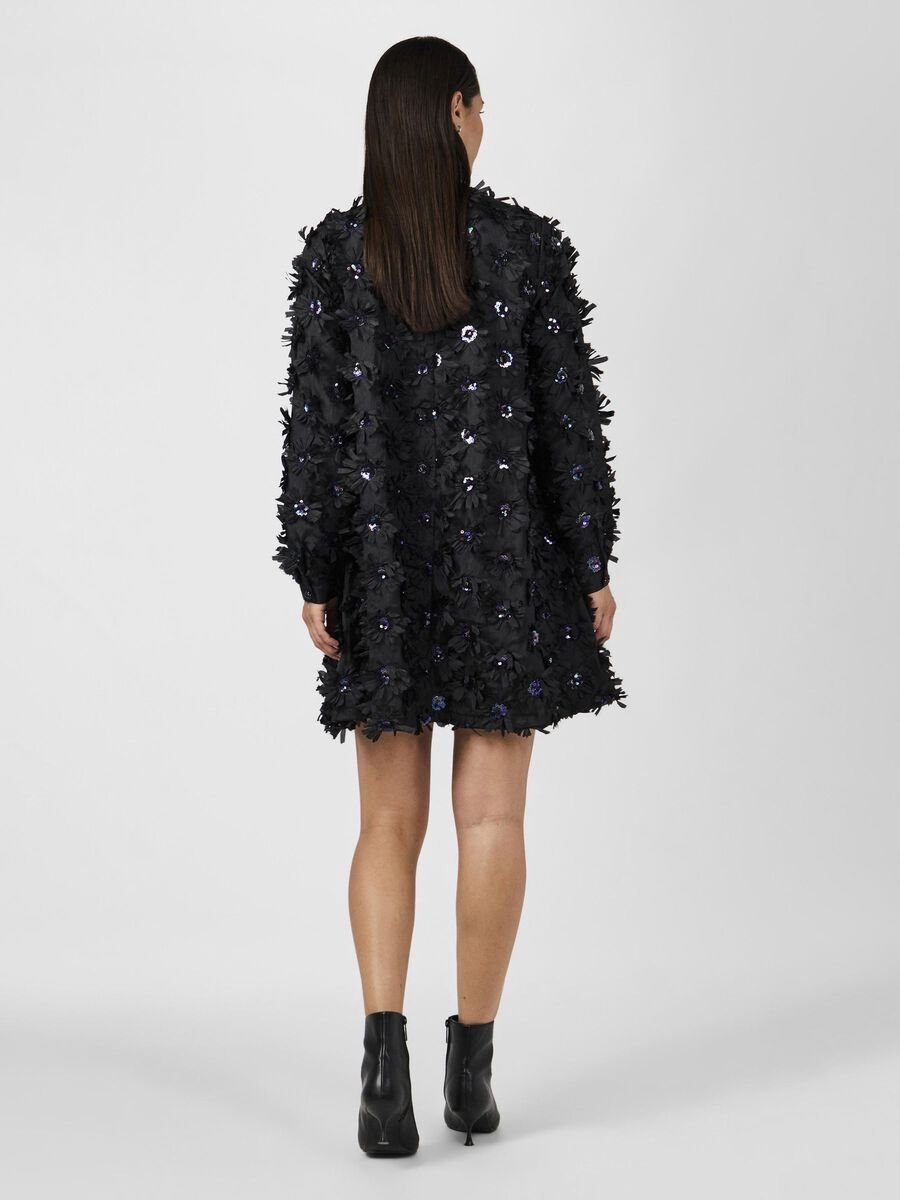 Y.A.S. Abelone Mini Jurk Black