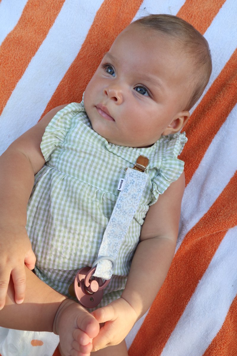 Goedkoopste Bloom Babies - Speenkoord Stockholm - Handgemaakt Speenclip - Kraamcadeau - Gratis inpakservice - Baby