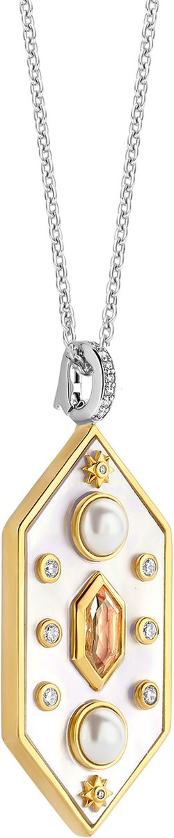 TI SENTO Dames Hanger - 925 zilver - Parelmoer - 6825MW