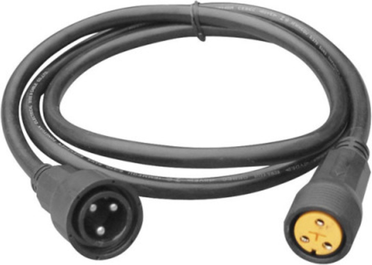 Showtec IP65 Power verlengkabel 5.0 m voor Spectral IP-pars