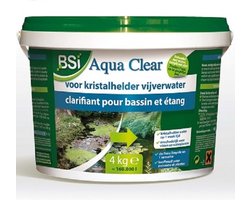 BSI - Aqua Clear - Heldermaker voor vijvers en zwemvijvers met 3-voudige werking - 4 kg