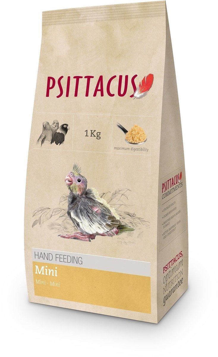 Psittacus Mini handvoeding formula 1KG