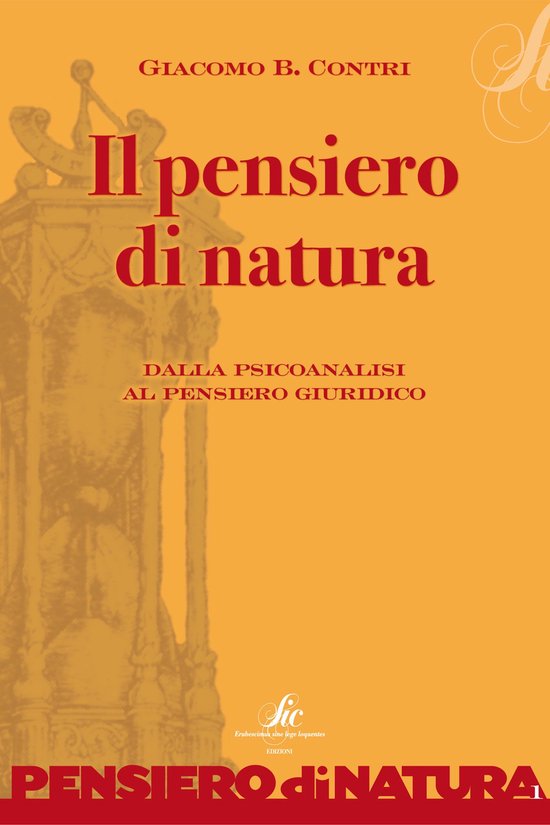 Il pensiero di natura - cover