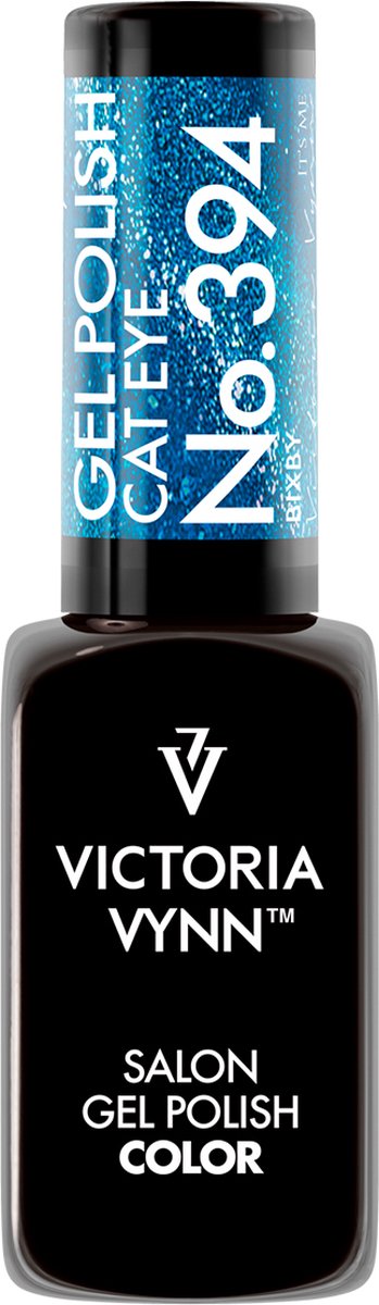 Goedkoopste Nieuw! Victoria Vynn – Salon Gelpolish 394 Cat Eye Bixby – Cat Eye Blauw - blauwe metallic gel polish - gellak - lak - glitter - glitters - nagels - nagelverzorging - nagelstyliste - uv / led - nagelstylist - callance