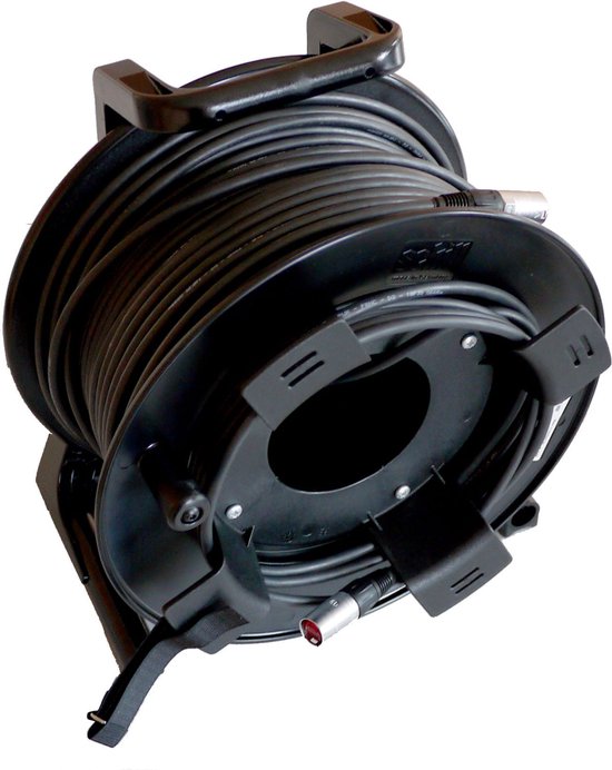 Dommel Computer Cable MUSIC STORE Ethernet Cable/CAT7/Ethercon 75m/kabeltrommel/male-female ...