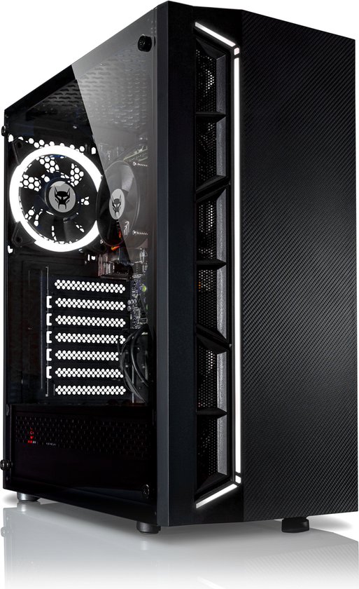 Foto: Amd ryzen 7 5700g 8 core rgb game computer gaming pc 16gb ram 500gb m 2 ssd wifi win11 pro gamdias aura gc2