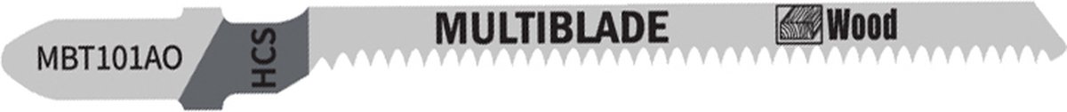 Multiblade Decoupeerzaagblad HCS MBT101AO Hout 83mm
