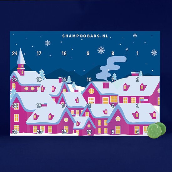 Adventskalender Mini's | 100% biologisch afbreekbare verpakking