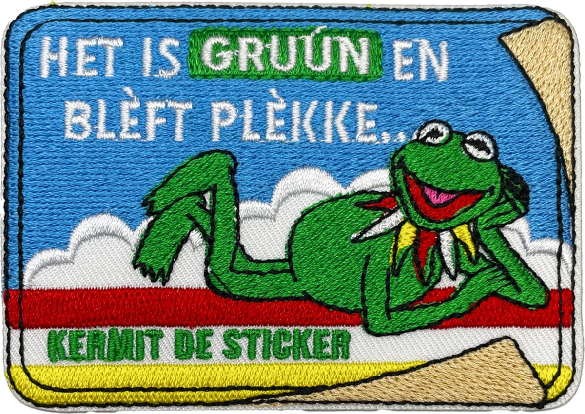Oeteldonk embleem - Kermit de sticker