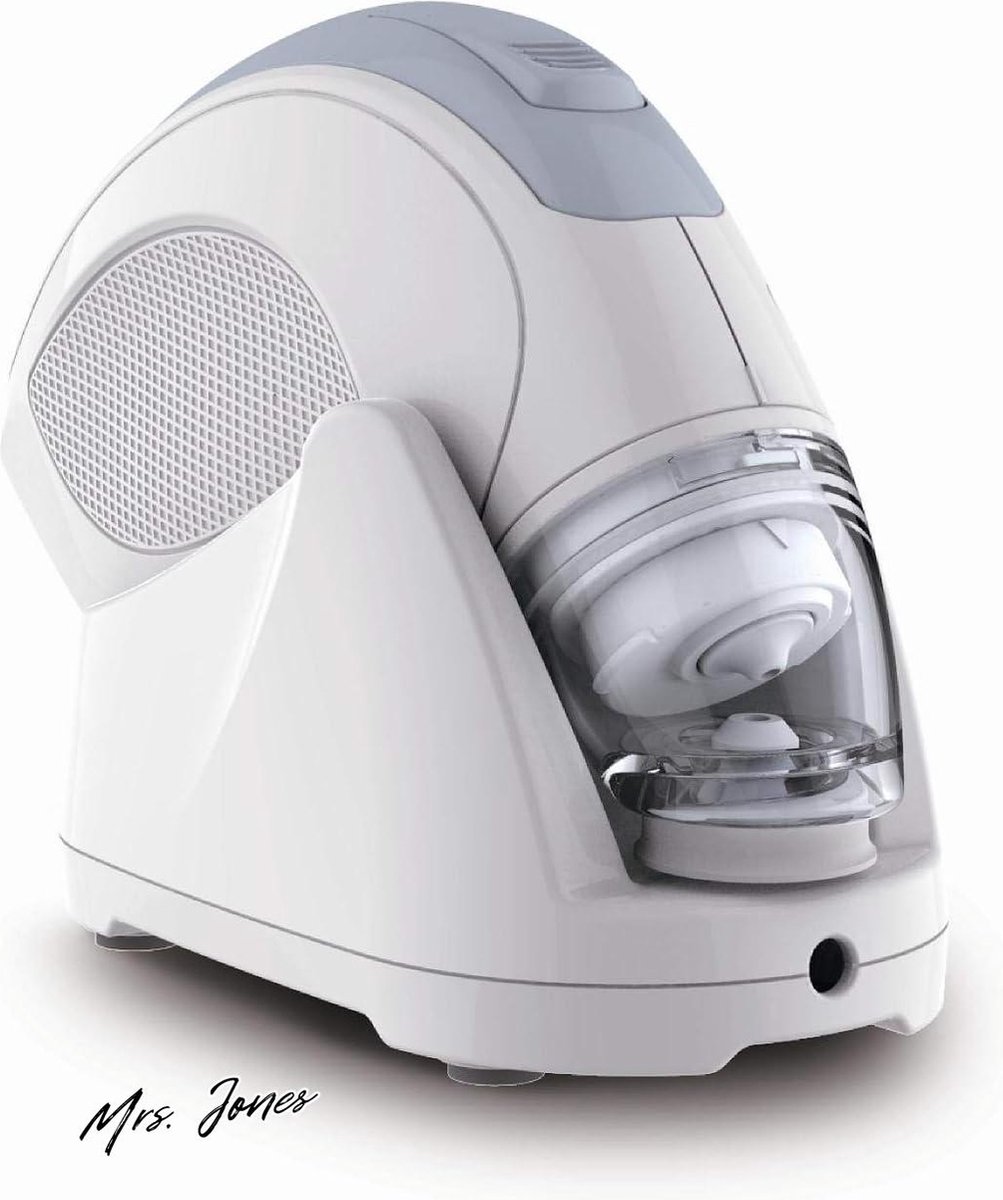 Mrs. Jones Maxxo VM Handy Handmatige vacuümmachine handige accu-vacuümmachine voor sous-vide vacuümapparaat inclusief 6 vacuümzakken met sealer .