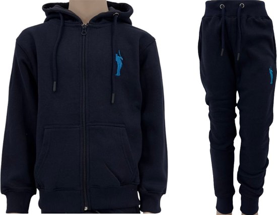 Hitman – Survêtement Enfants – Survêtement Garçons – Combinaison Jogging Garçons – Vêtements Gym Garçons – Blauw Clair – Taille 116 – 5 à 6 ans