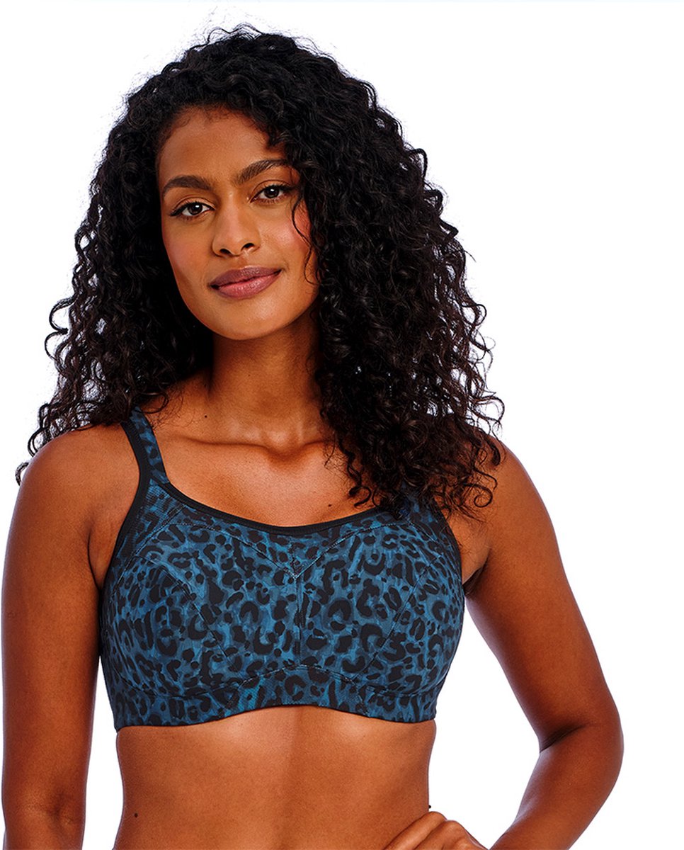 BH de Sport rembourré Freya High-Octane avec armatures Léopard