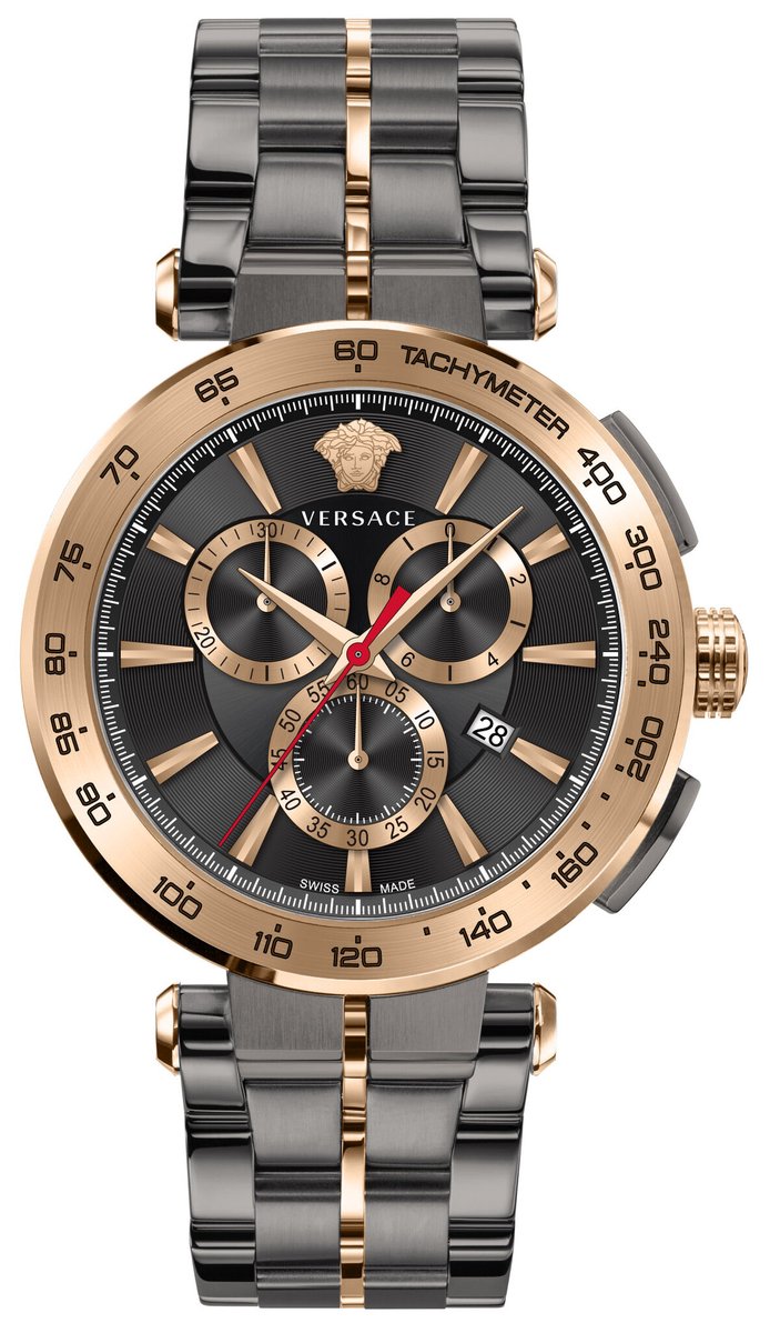 Versace - VE6CA0723 - Polshorloge - Heren - Kwarts - Chronograph - Aion