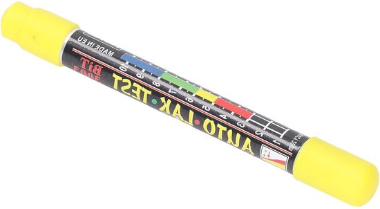 Autolaktester, lakdiktester voor auto, aluminium-kunststofmagneet, compacte carrosserie-coatingdetector, handheld autolaktester voor de inspectie van autolak