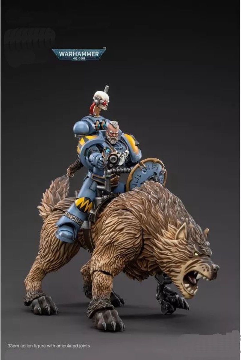 Space Wolves Thunderwolf Cavalry Bjane 1/18.
