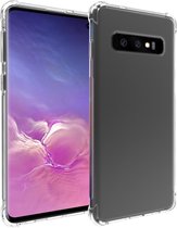 imoshion Hoesje - Geschikt voor Samsung Galaxy S10 - Shockproof Case - Transparant