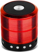 AnyPrice® Draagbare Bluetooth Speaker - Mini Bluetooth Speakers - Kinderen & Volwassen - Thuis en Buiten - Rood