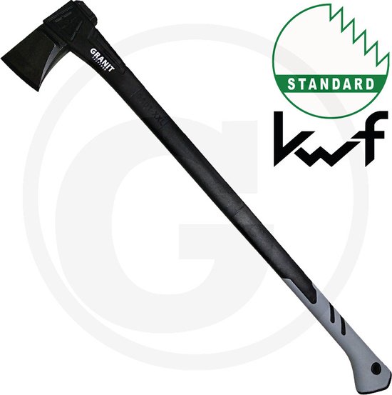 GRANIT BLACK EDITION - Kloofbijl - 92cm - kop 1.7kg - koolstofstaal van GRANIT — afbeelding 2