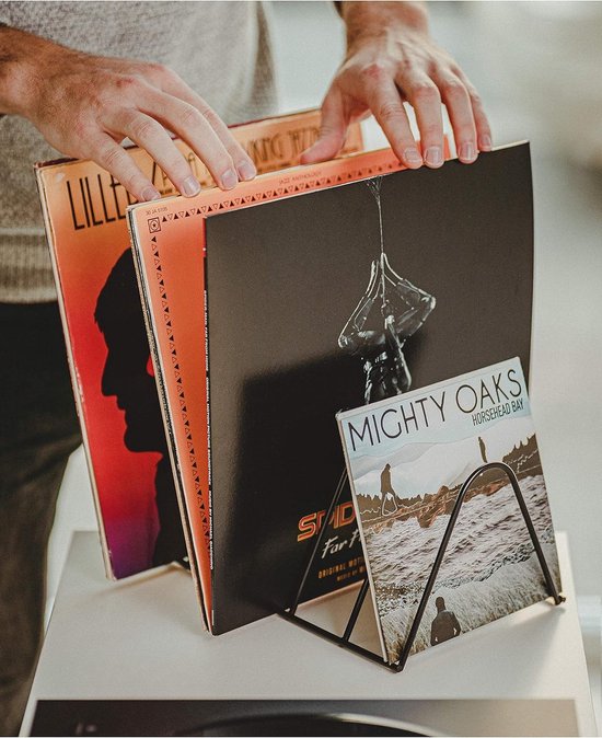 Système de stockage Equivera LP - Support LP - Support de stockage LP - Système de stockage Vinyl - Détenteur du disque