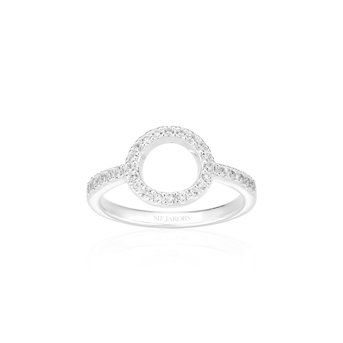 Sif Jakobs Biella SJ-R11075-CZ-54 - Dames - Ring - Zilver - Maat 54