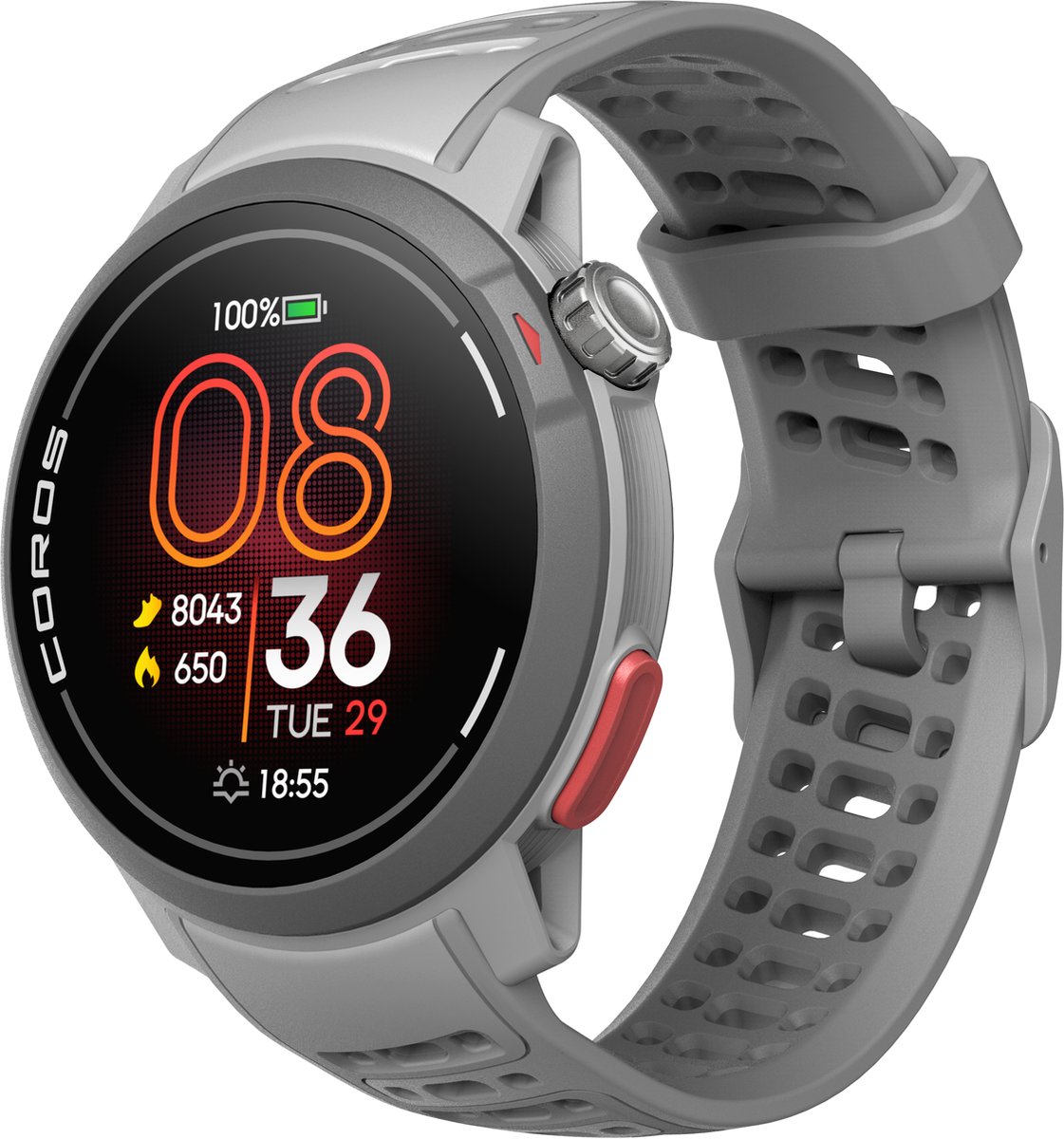 Afbeelding 2 van COROS Pace Pro GPS Horloge Grijs AMOLED