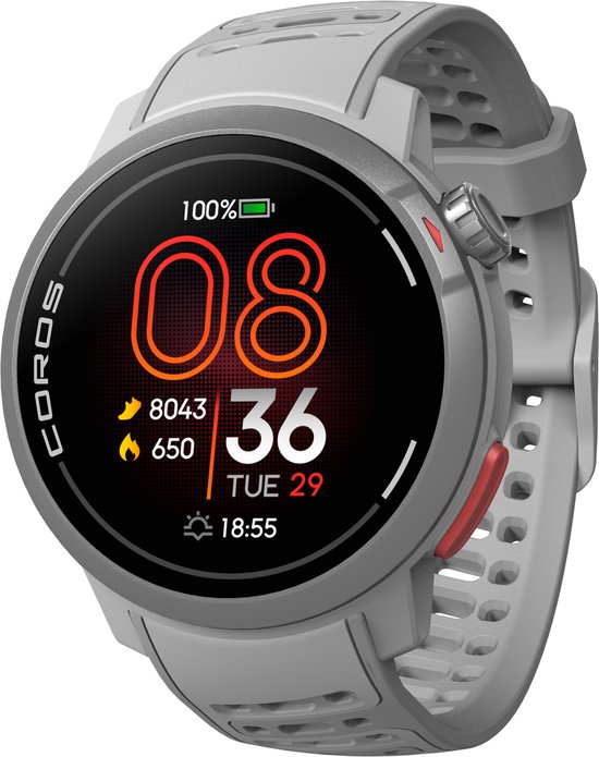 Foto: Coros pace pro grijs amoled gps horloge