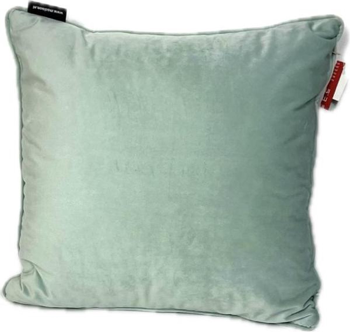 Madison sierkussen 45x45 cm Velvet cloud blue Groen