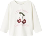 NAME IT - NMFBERRIE NREG LS TOP - Meisjes - Lange mouwen shirts - Maat 110