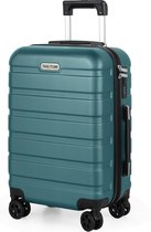 TAN.TOMI Handbagage Koffer - 41L Reiskoffer met 4 wielen - Handbagage Ruimbagage - Cijferslot - Reiskoffer - Trolley Koffer met Wielen - Licht donkergroen