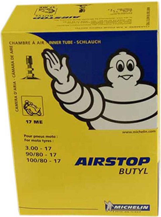 Michelin Moto 17 Me (20) Binnenband Zwart One Size / 17 van Michelin — afbeelding 4