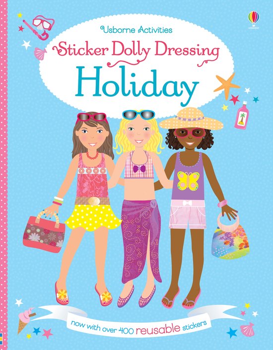 Sticker Dolly On Holiday - cover