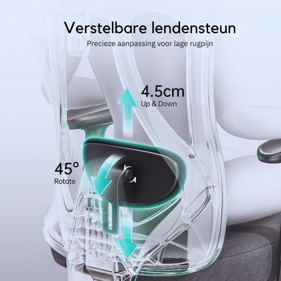 Hbada E3 Pro Bureaustoel, ergonomisch