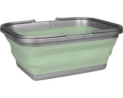 OTRS Opvouwbare Wasteil - Groen/Grijs - Inhoud ca. 16 Liter