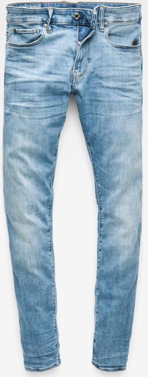 G-Star Revend Skinny Heren Jeans Lt Indigo Aged