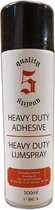 Peitsman Heavyduty Universele Contactlijm Spraylijm / Spuitlijm - Professionele Spuit Lijmspray 500ML