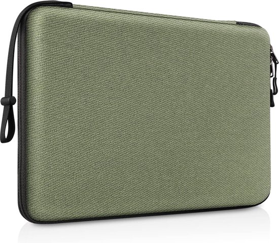 FINPAC tas hardcase hoes voor 16 inch MacBook Pro 2024-2019, 15,6 Lenovo Laptop IdeaPad/Notebook, schokbestendige beschermhoes voor 15,6 HP/Acer/ Asus/Surface/MSI/Acemagic laptop, zwart