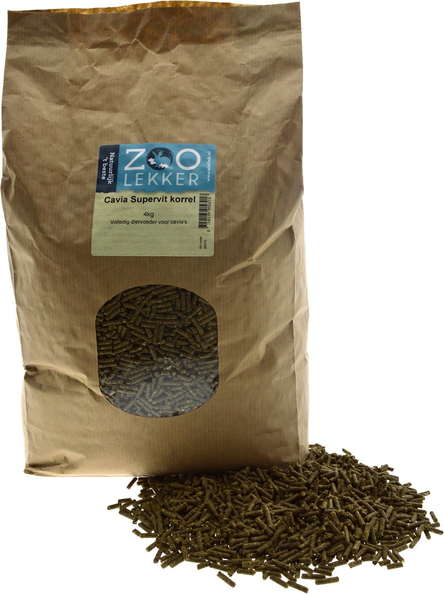 Zoolekker Cavia Supervit korrel 3,5KG