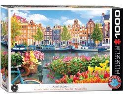 Eurographics - Amsterdam, Nederland - 1000 stukjes 68×48cm (b×h) - HDR Fotografie Legpuzzel
