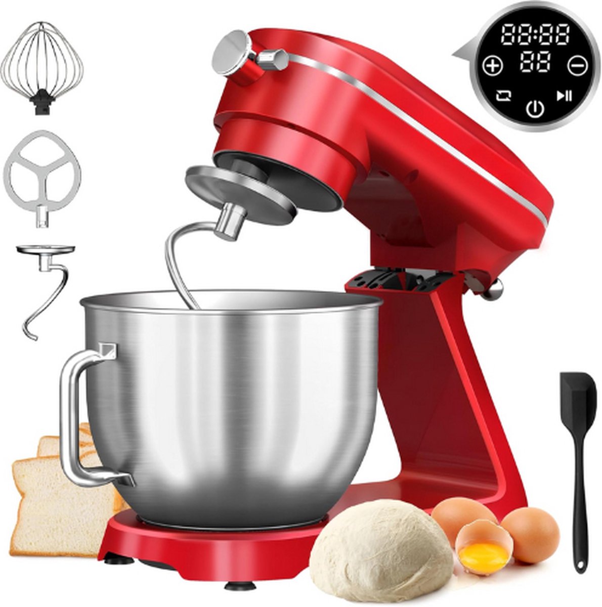 Mixer Met Mengkom - Keukenmachine - Keukenmixer - Deegmachine - Kneedmachine - Deegmixer - Mixer - Mixer Met Mengkom Keukenmachine - Mixer Met Kom - Mixer Keukenmachine - Keukenmixer Met Mengkom - Keukenmixers - Keukenmachines - Keukenrobot - App