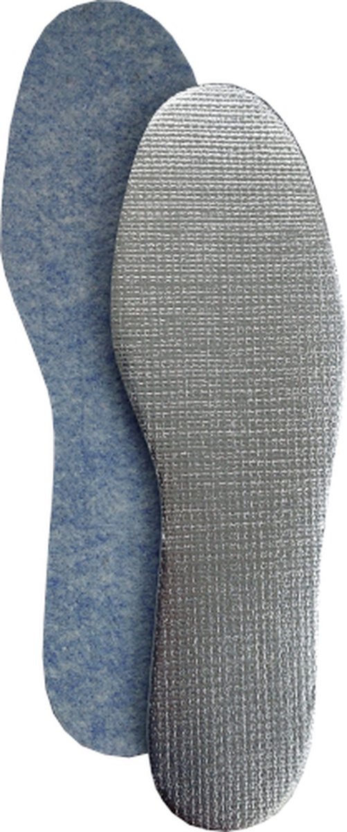 Ronilux Alu Inlegzool - Winter Inlegzool met Aluminiumfolie - Tegen koude voeten - Isolerend - Maat 42/43